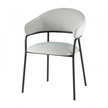Стул обеденный Leya светло-серый