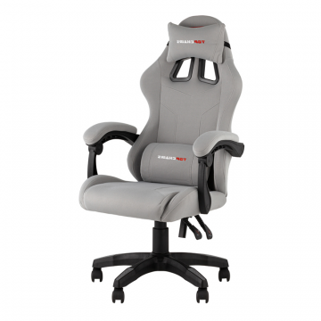 Кресло спортивное TopChairs Druid серый ткань