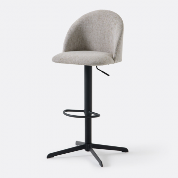 Регулируемый по высоте барный стул Nordie  единый размер бежевый