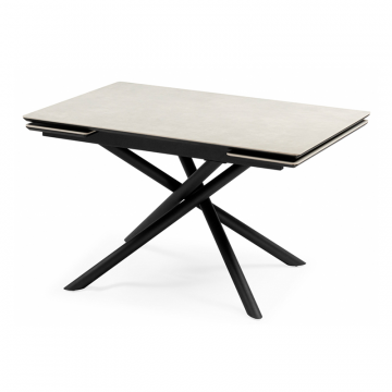 Мэриан 120(180)х80 carmen light grey / черный