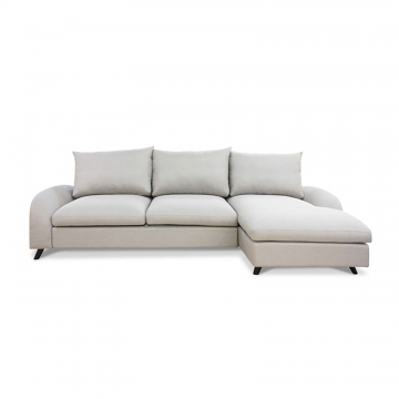 Угловой диван с оттоманкой Теодор, с раскладным механизмом