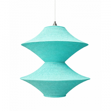 Подвесной вязаный светильник «Звезда Востока 02» Диаметр 70 см