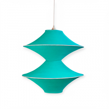 Подвесной вязаный светильник «Звезда Востока 02» Диаметр 70 см