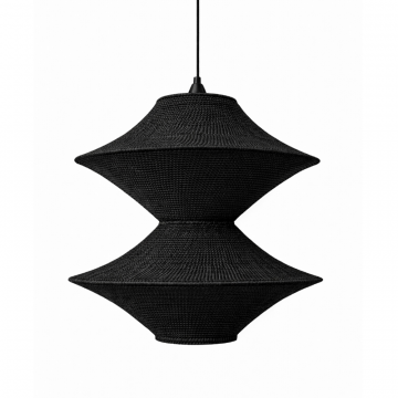 Подвесной вязаный светильник «Звезда Востока 02» Диаметр 80 см