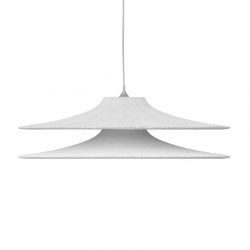 Подвесной вязаный светильник «Двойной Токио» Диаметр 80 см