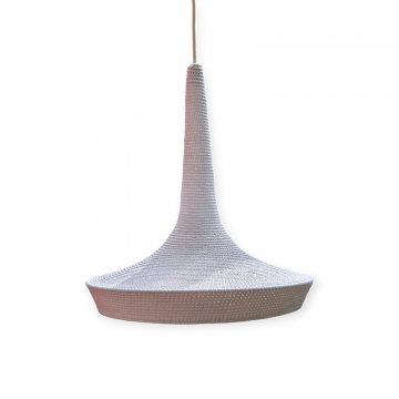 Подвесной вязаный светильник «Марокко» Диаметр 80 см