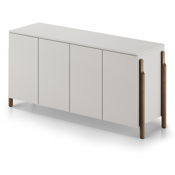 Тумба Basic 4 двери ширина 170 см (дымка)