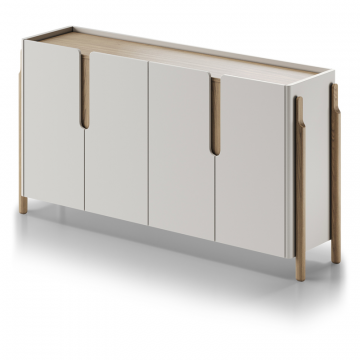 Комод Basic 4 двери ширина 180 см (дымка)