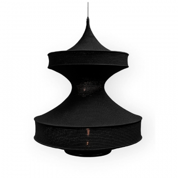 Подвесной вязаный светильник «Моника» Диаметр 70 см