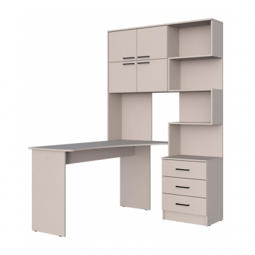 Компьютерный стол Эльброни левый кашемир