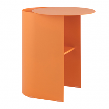 Журнальный столик Floire металл оранжевый