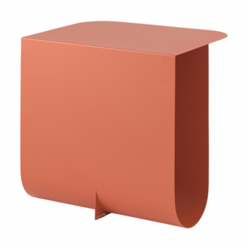 Журнальный столик Laure металл красный