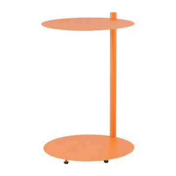 Журнальный столик Siara металл оранжевый