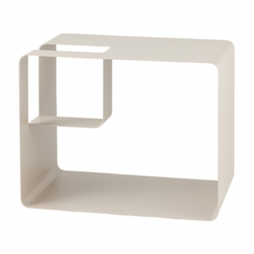 Журнальный столик Viwa металл светло-серый