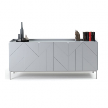 3-секционный комод Pica из окрашенного дерева на ножках