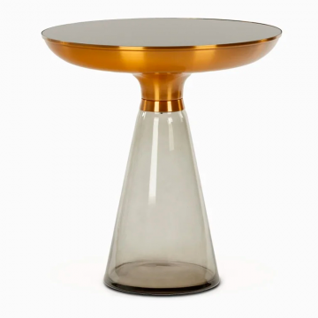 Кофейный столик Vaso glass диаметр 52