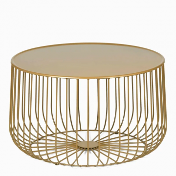 Кофейный столик Flat cage диаметр 65