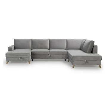 Диван-кровать Турку П-образный в ткани 4 категории