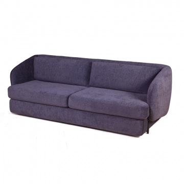 Bubble диван-кровать прямой, микромех Plush mistic