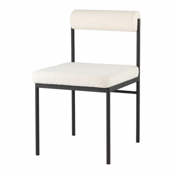 Стул обеденный Балла букле молочный