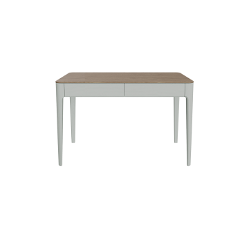 Стол письменный Type oak 120*60 см (натуральный дуб, белый)