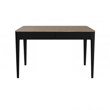 Стол письменный Type oak 120*60 см (натуральный дуб, черный)