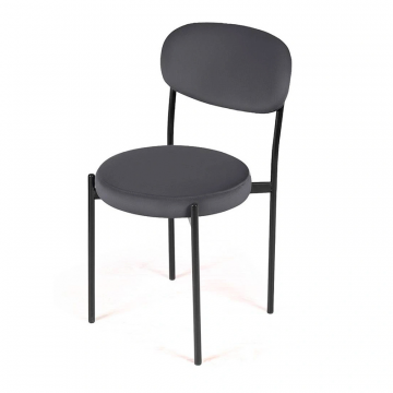 Стул Mason, бархат серый 27