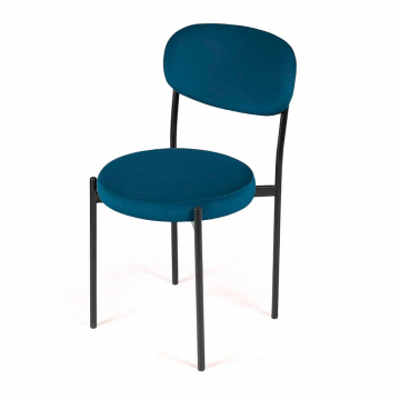 Стул Mason, бархат синий 29