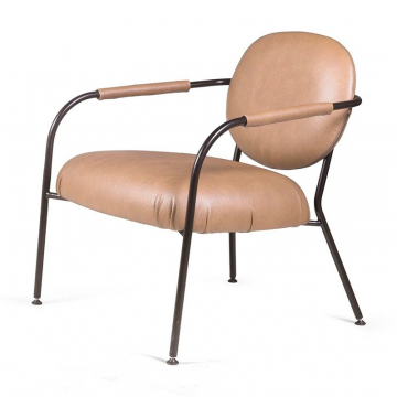 Лаунж кресло EGO, искусственная кожа, бежевый