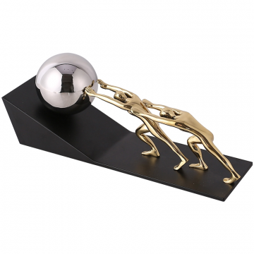 Держатель для книг ArtHomeDecor COLLABORATION 4745 GOLD & BLACK