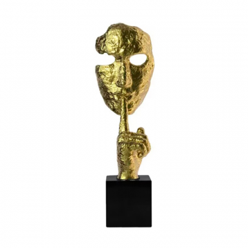 Статуэтка настольная ArtHomeDecor TOP SECRET 7403 GOLD & BLACK
