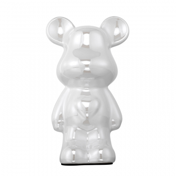 Статуэтка настольная ArtHomeDecor FUNNY BEAR 6650 WHITE