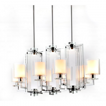 Светильник подвесной iLamp King RM6201-8P CR+CL