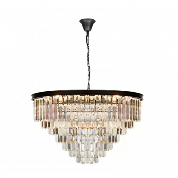 Подвесная люстра iLamp Triumph 6101-800 Черная
