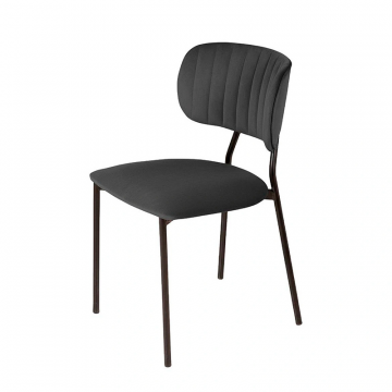 Стул Frost, бархат антрацит 14