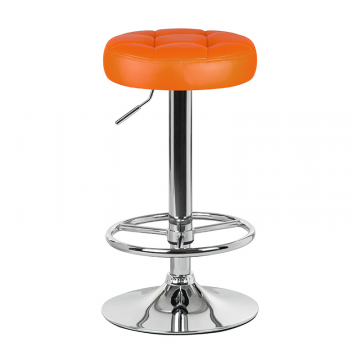 Табурет барный DOBRIN BRUNO, оранжевый
