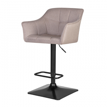 Стул барный DOBRIN RALF, светло-серый (LAR-106D-25)