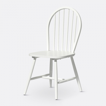 Стул с перекладинами WINDSOR  единый размер белый