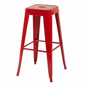 Стул барный TOLIX красный глянцевый KD