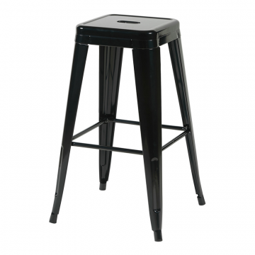 Стул барный TOLIX черный глянцевый KD