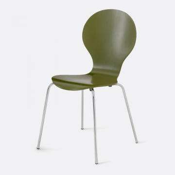 Штабелируемый стул Lenon  единый размер зеленый