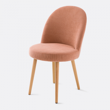 Вельветовый стул Ins  единый размер розовый
