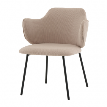 Стул Джиннет NEW велюр бежевый