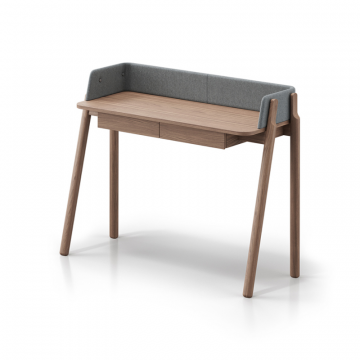 Консоль Basic 120*45 см (натуральный дуб, светло-серый твид)