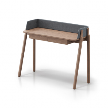 Консоль Basic 120*45 см (натуральный дуб, серый твид)