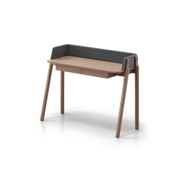 Консоль Basic 120*45 см (натуральный дуб, серый рогожка)