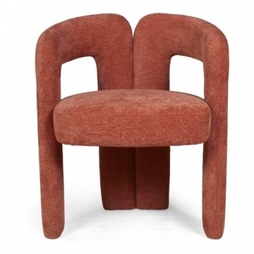 Полукресло Angie, шенилл Reef coral