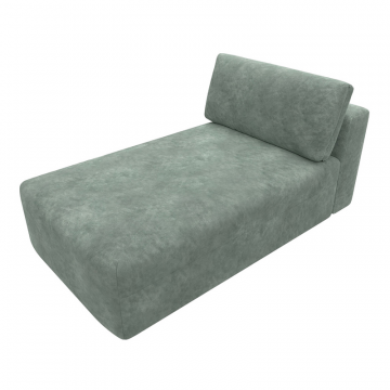 Модуль канапе Лига-060 НПБ, BRUT 08 зеленый, Велюр