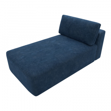 Модуль канапе Лига-060 НПБ, BRUT 11 синий, Велюр