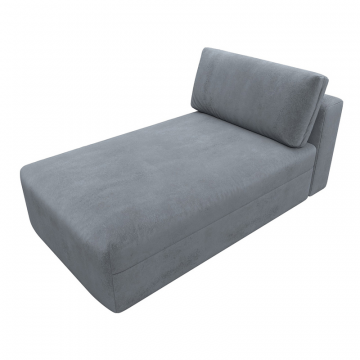 Модуль канапе Лига-060 НПБ, TOWER 10 серый, Велюр